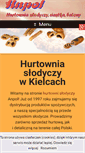 Mobile Screenshot of hurtowniaslodyczyanpol.pl